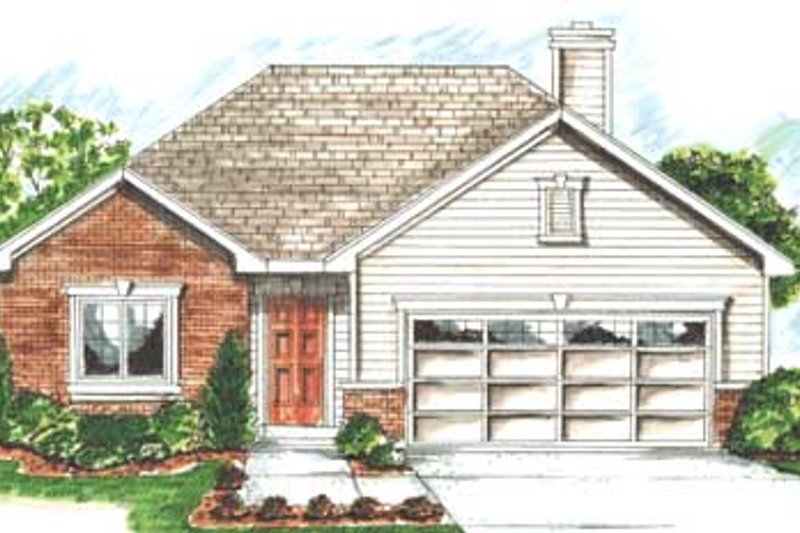 Dream House Plan - Traditional Exterior - Front Elevation Plan #20-1373