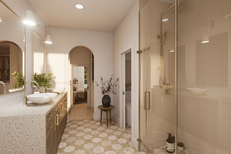 Dream House Plan - Interior - Master Bathroom for Ranch House Plan #23-2837 - 4 bed, 3 bath