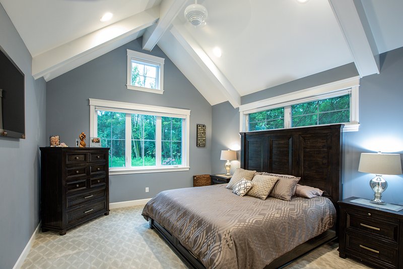 Home Plan - Interior - Master Bedroom for Farmhouse House Plan #51-1132 - 4 bed, 4.5 bath