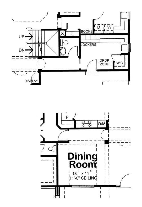 Dream House Plan - Floor Plan - Other Floor for European House Plan #20-1868 - 3 bed, 4 bath