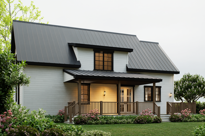 House Design - Exterior - Rear Elevation for Farmhouse House Plan #54-674 - 5 bed, 3 bath