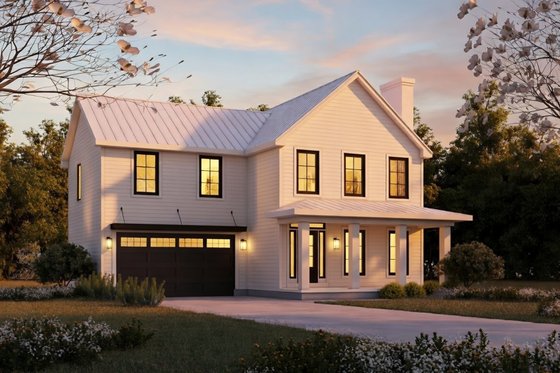 Two-Story Farmhouse Plan