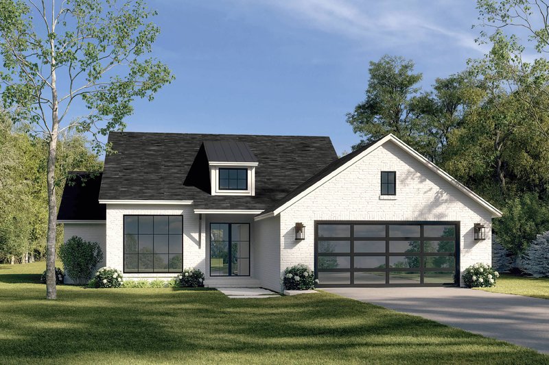 Architectural House Design - Exterior - Front Elevation 3 for Farmhouse House Plan #430-298 - 3 bed, 2.5 bath