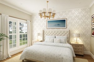 Interior - Master Bedroom for Cottage House Plan #45-619 - 3 bed, 2.5 bath