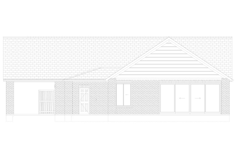 Dream House Plan - Exterior - Front Elevation 3 for Traditional House Plan #1060-485, 1 bath