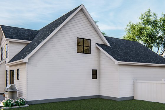 Exterior - Other Elevation for Farmhouse House Plan #455-217 - 3 bed, 2.5 bath