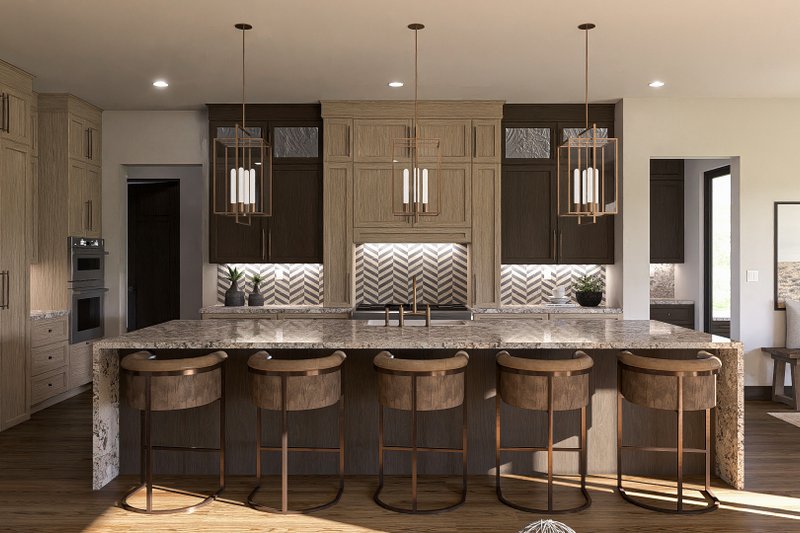 Home Plan - Interior - Kitchen 1 for Southern House Plan #455-401 - 3 bed, 2.5 bath