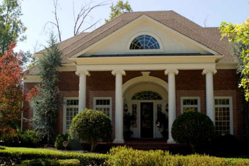 Home Plan - Exterior - Other Elevation 2 for European House Plan #119-357 - 5 bed, 6 bath