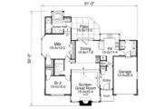 Modern Style House Plan - 2 Beds 2 Baths 1687 Sq/Ft Plan #57-348 