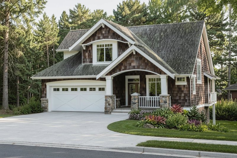 Home Plan - Exterior - Front Elevation 2 for Craftsman House Plan #1100-133 - 3 bed, 2.5 bath