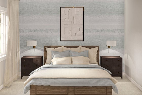 Interior - Bedroom for Traditional House Plan #455-468 - 2 bed, 1 bath