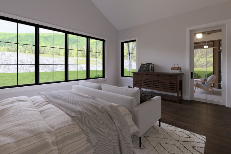 Home Plan - Interior - Master Bedroom 1 for Farmhouse House Plan #1094-32 - 3 bed, 2 bath