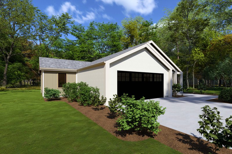 House Plan Design - Exterior - Other Elevation 1 for Traditional House Plan #1111-31 - 3 bed, 2 bath