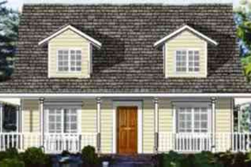 Dream House Plan - Ranch Exterior - Front Elevation Plan #3-154
