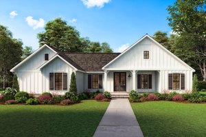 Farmhouse Style House Plan - 3 Beds 2 Baths 1474 Sq/Ft Plan #1074-26 ...