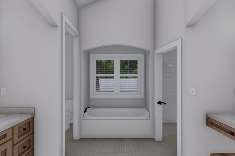 House Design - Interior - Master Bathroom 1 for Craftsman House Plan #1060-261 - 2 bed, 2 bath