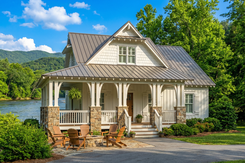Home Plan - Exterior - Front Elevation 3 for Country House Plan #17-3345 - 3 bed, 2 bath