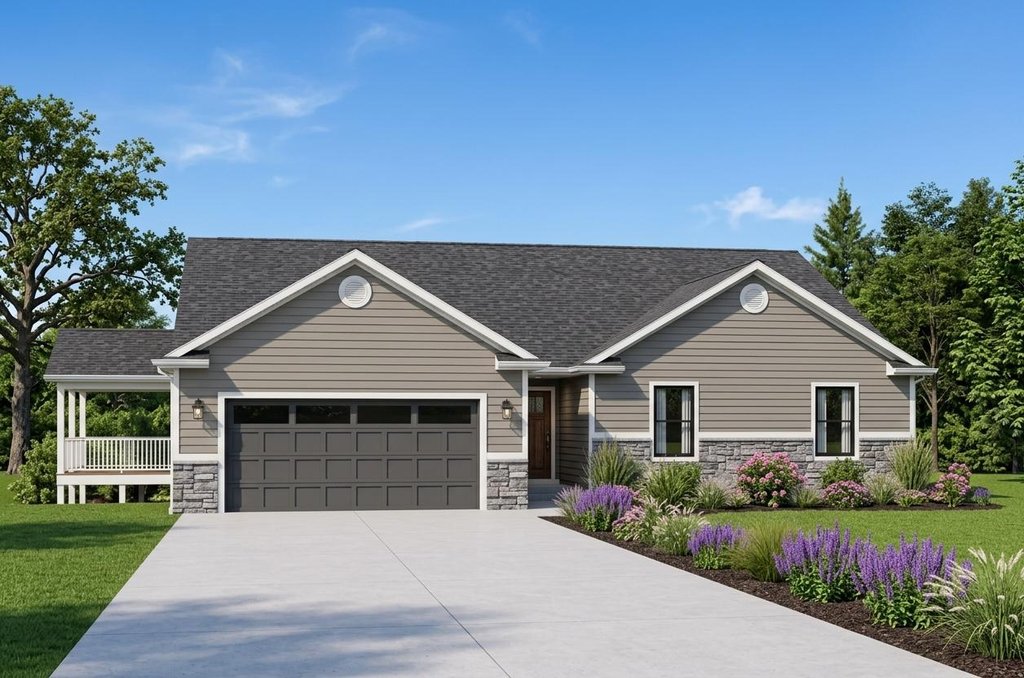 Exterior - Front Elevation 2 for Cottage House Plan #1064-35 - 3 bed, 2.5 bath
