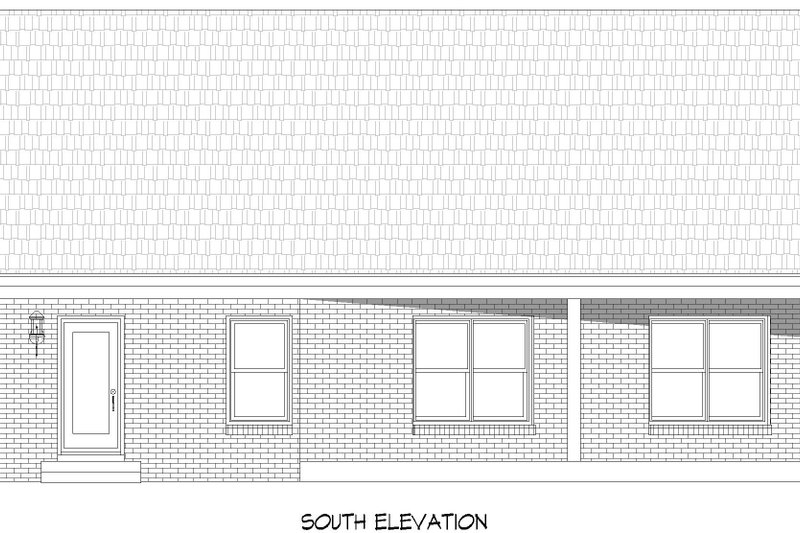 Dream House Plan - Exterior - Rear Elevation for Country House Plan #932-971 - 4 bed, 3.5 bath