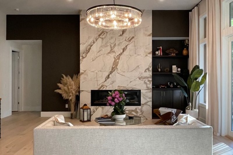 Architectural House Design - Interior - Family Room for Prairie House Plan #48-657 - 3 bed, 3.5 bath