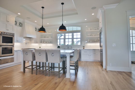 Interior - Kitchen for European House Plan #929-1009 - 5 bed, 4 bath