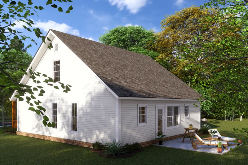Home Plan - Exterior - Other Elevation 1 for Cottage House Plan #513-6 - 3 bed, 2.5 bath