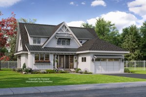 Farmhouse Exterior - Front Elevation Plan #51-1148