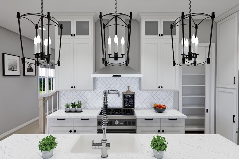 Dream House Plan - Interior - Kitchen 4 for Craftsman House Plan #51-1289 - 3 bed, 3.5 bath