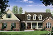 European Style House Plan - 3 Beds 2.5 Baths 2401 Sq/Ft Plan #21-268 