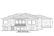 Modern Style House Plan - 3 Beds 2.5 Baths 2904 Sq/Ft Plan #20-2498 