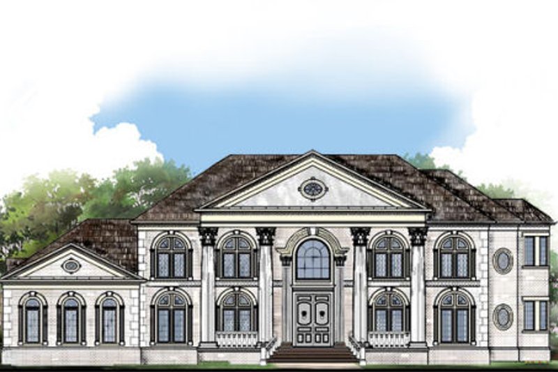 Home Plan - Classical Exterior - Front Elevation Plan #119-363