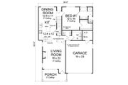 Cottage Style House Plan - 3 Beds 2.5 Baths 1720 Sq/Ft Plan #513-2088 
