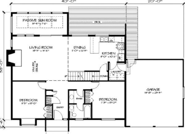 Floor Plan - Main Floor Plan #320-151