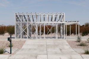 Exterior - Other Elevation 3 for Mediterranean House Plan #1106-38, 1 bath