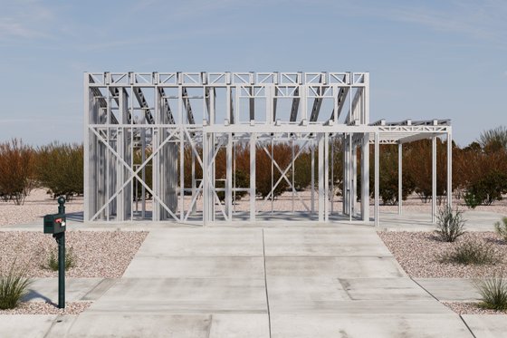 Exterior - Other Elevation 3 for Mediterranean House Plan #1106-38, 1 bath