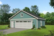 Country Style House Plan - 0 Beds 0 Baths 696 Sq/Ft Plan #932-331 