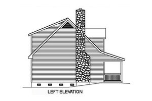 Exterior - Other Elevation for Cottage House Plan #22-218 - 3 bed, 2.5 bath