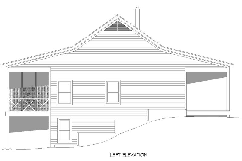 House Plan Design - Exterior - Other Elevation for Country House Plan #932-753 - 2 bed, 2 bath