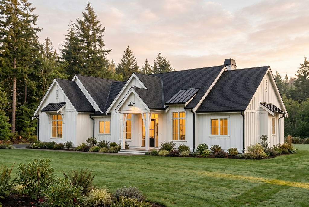 Exterior - Front Elevation 2 for Farmhouse House Plan #1114-122 - 3 bed, 2.5 bath