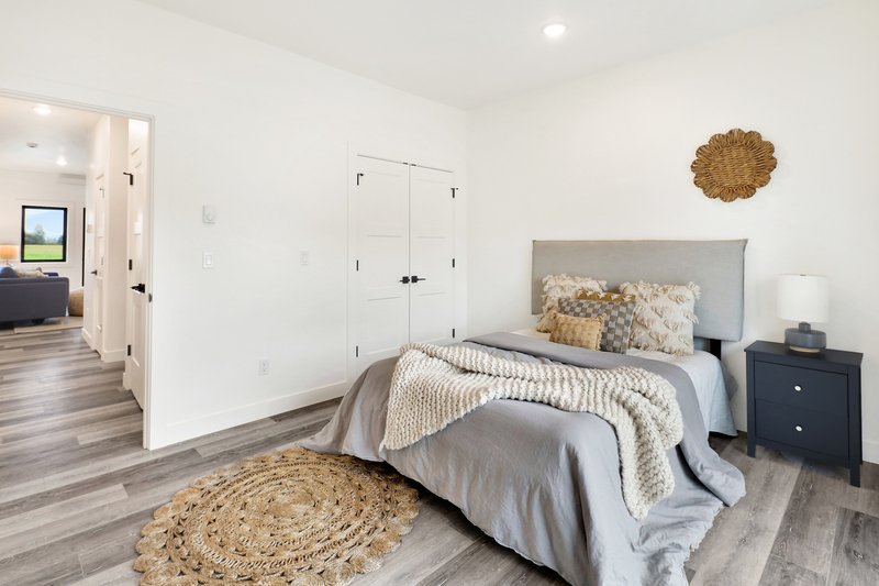 Home Plan - Interior - Bedroom 3 for Contemporary House Plan #1070-225 - 2 bed, 2.5 bath
