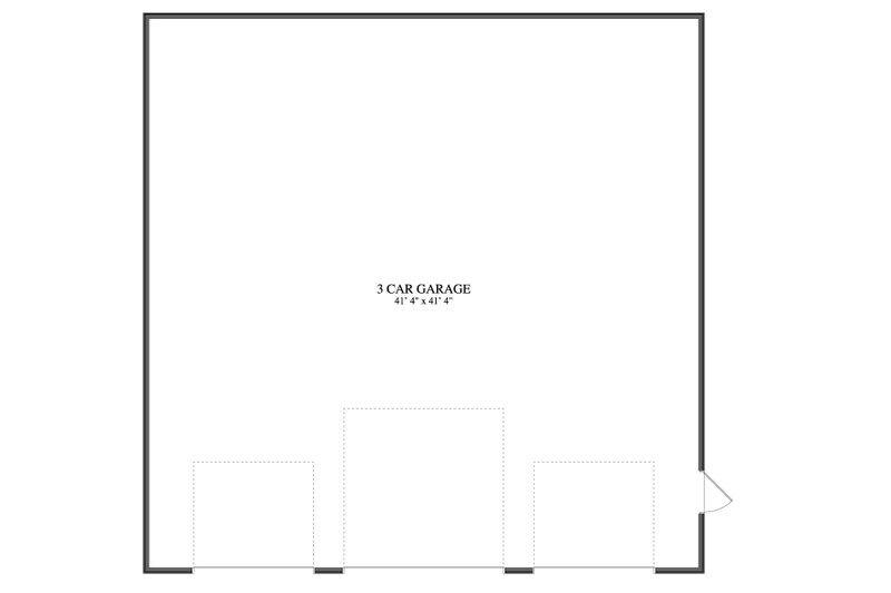 Home Plan - Floor Plan - Main Floor for Ranch House Plan #1060-309, 0 bath