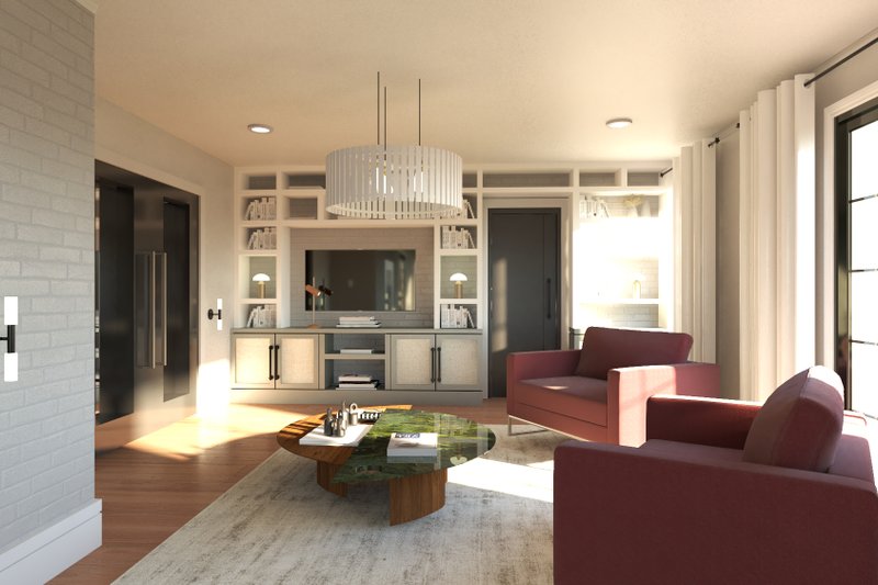 House Design - Interior - Master Bedroom 2 for Barndominium House Plan #1064-307 - 7 bed, 7 bath