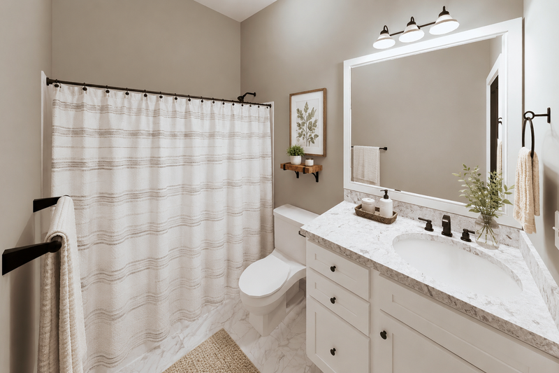 House Plan Design - Interior - Bathroom 1 for Farmhouse House Plan #44-316 - 4 bed, 3 bath