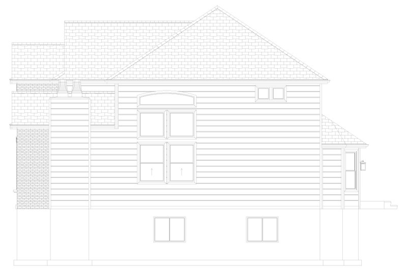 Architectural House Design - Exterior - Other Elevation for Traditional House Plan #1060-444 - 4 bed, 3.5 bath