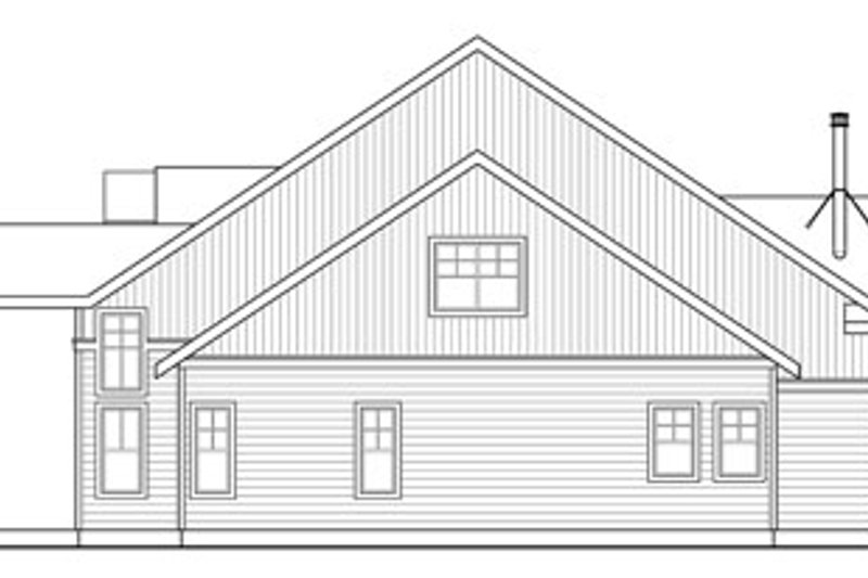 House Blueprint - Exterior - Other Elevation 1 for Craftsman House Plan #124-823 - 3 bed, 2.5 bath