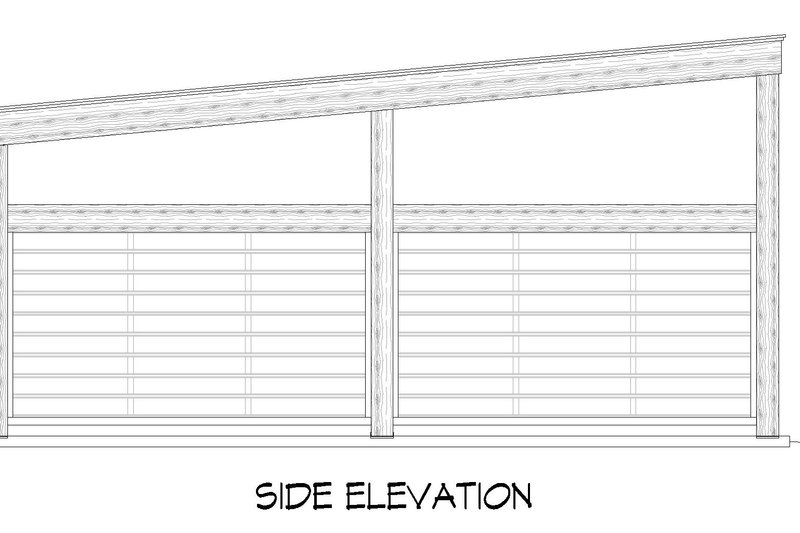 Dream House Plan - Exterior - Other Elevation for Contemporary House Plan #932-868, 0 bath