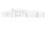 Contemporary Style House Plan - 3 Beds 2.5 Baths 2048 Sq/Ft Plan #1060-273 