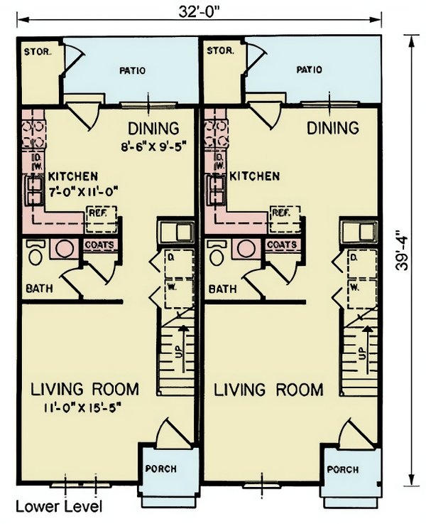 House Blueprint - Craftsman Floor Plan - Main Floor Plan #54-628