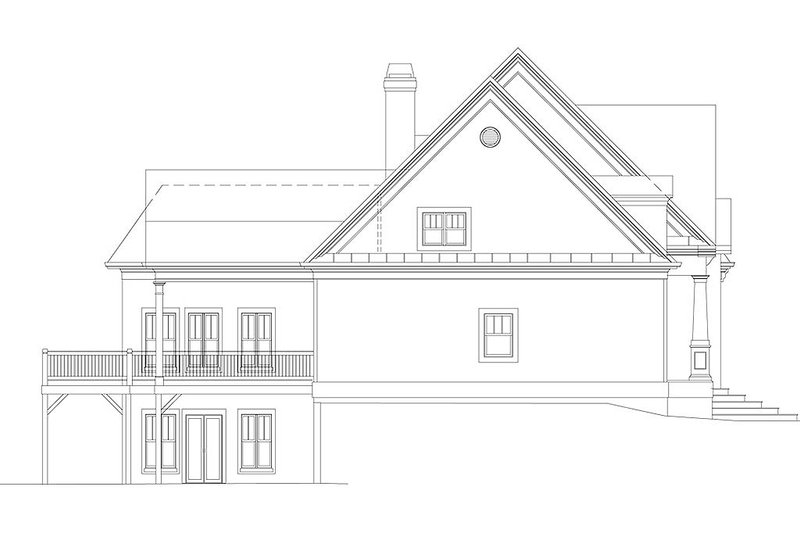 House Plan Design - Large luxurious country home