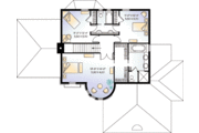 European Style House Plan - 3 Beds 2.5 Baths 2338 Sq/Ft Plan #23-405 